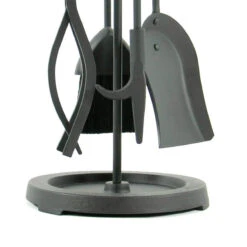 Pilgrim 5 Piece Matte Black Tool Set - Iron Ball Handles -18029 -Wood Stoves Sales Store a7tv2g6b6picdvs6v51t 55521.1698279315