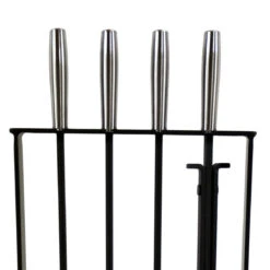 Pilgrim 5 Piece Modern Fireplace Toolset - Matte Black -Wood Stoves Sales Store aphonxare9ngsb0yxrvo 09550.1698310418