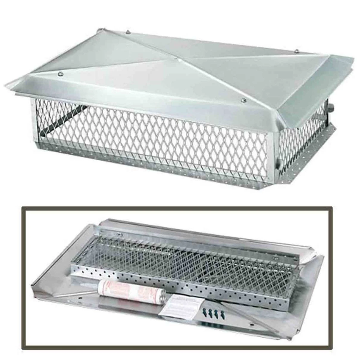 17" X 29" Stainless Steel Multi-Flue Knock-Down 4 17" X 29" Stainless Steel Multi-Flue Knock-Down - Image 2