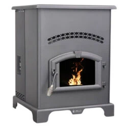 US Stove 2,200 Sq Ft Pellet Stove With 130 Lb Hopper - AP130