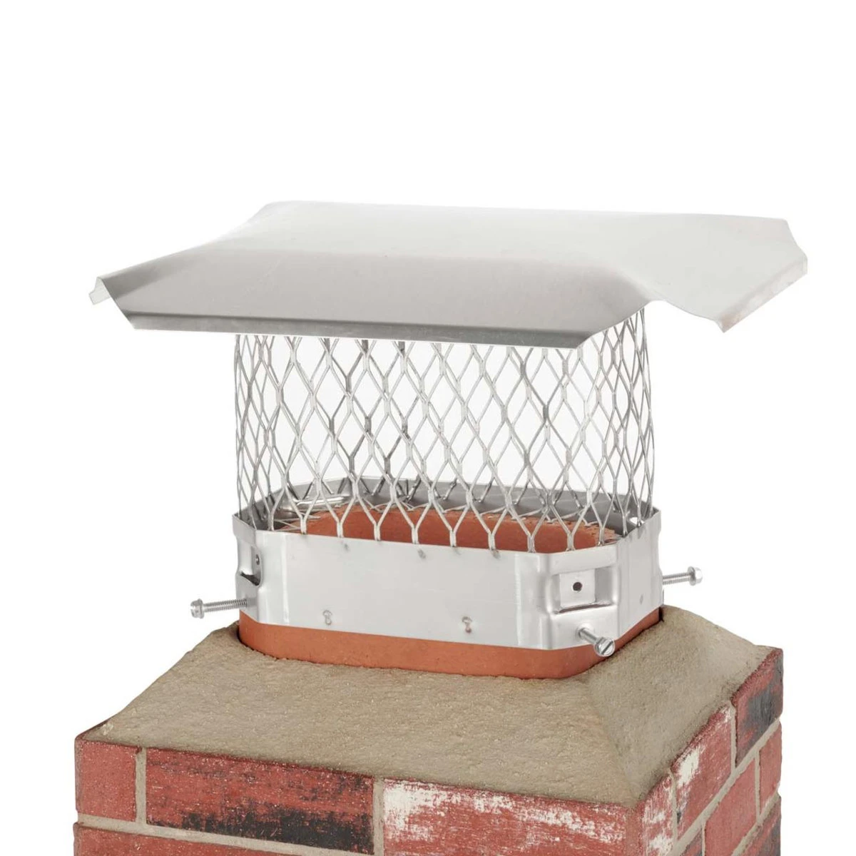 5" X 9" Stainless Steel Single Flue Chimney Cap 4 5" X 9" Stainless Steel Single Flue Chimney Cap - Image 2