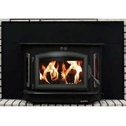 Wood Stove With Black Door - Model 91