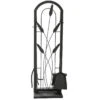 5 Piece Black Fireplace Tools - Black - 1701 -Wood Stoves Sales Store es3uwolif2ta8qv7hje5 15083.1683142799