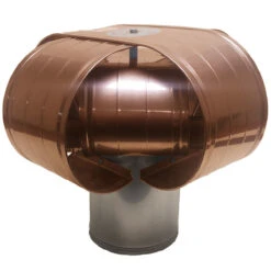 8" Oval Vacu-Stack Copper Chimney Cap
