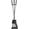 4 Piece Black Fireplace Tools - 01202 -Wood Stoves Sales Store f8k847b6leqekubhnqr3 33244.1683100587
