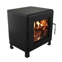 Nova 2 Wood Burning Stove - Black -Wood Stoves Sales Store fj61the3okdkyldvxtgm 29134.1698301867