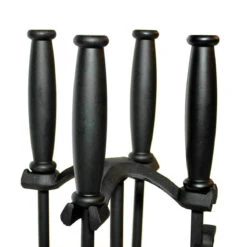 Pilgrim 5 Piece Matte Black Tool Set - Black Barrel Handles - 18032 -Wood Stoves Sales Store gbabatbb3ofovfgigpgz 88603.1698313132