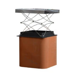 The Top Damper Steel Chimney Cap/Damper - 13" X 13" -Wood Stoves Sales Store gcrs15cjjctri7g1uj2f 72593.1691896162