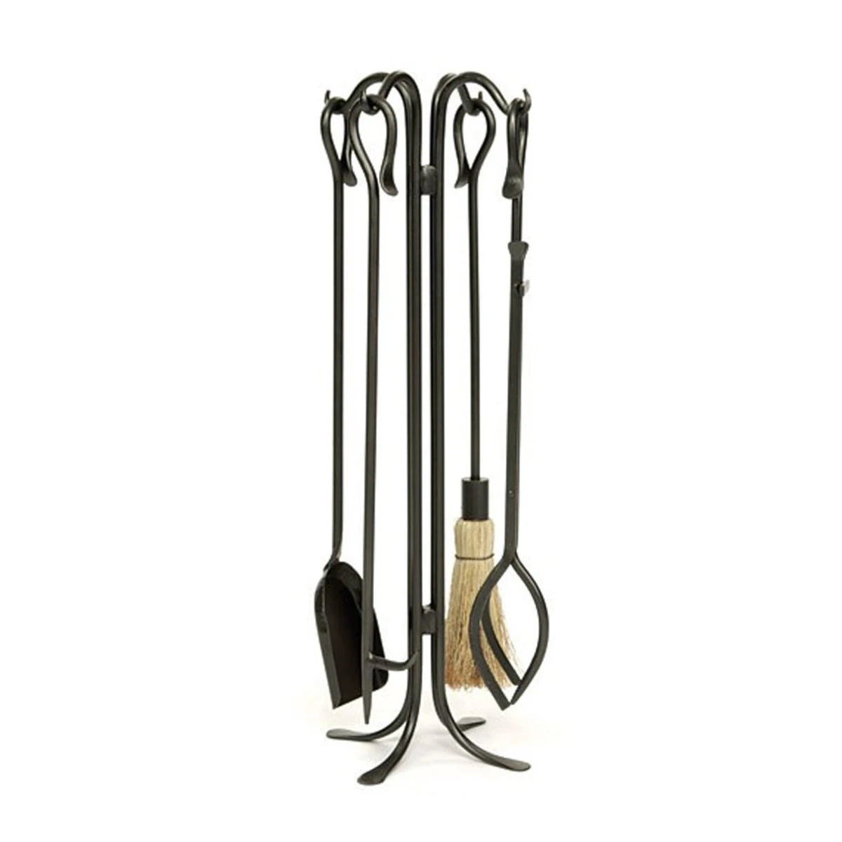 Hearth Hooks Tool Set-Graphite Powdercoat 3 Hearth Hooks Tool Set-Graphite Powdercoat