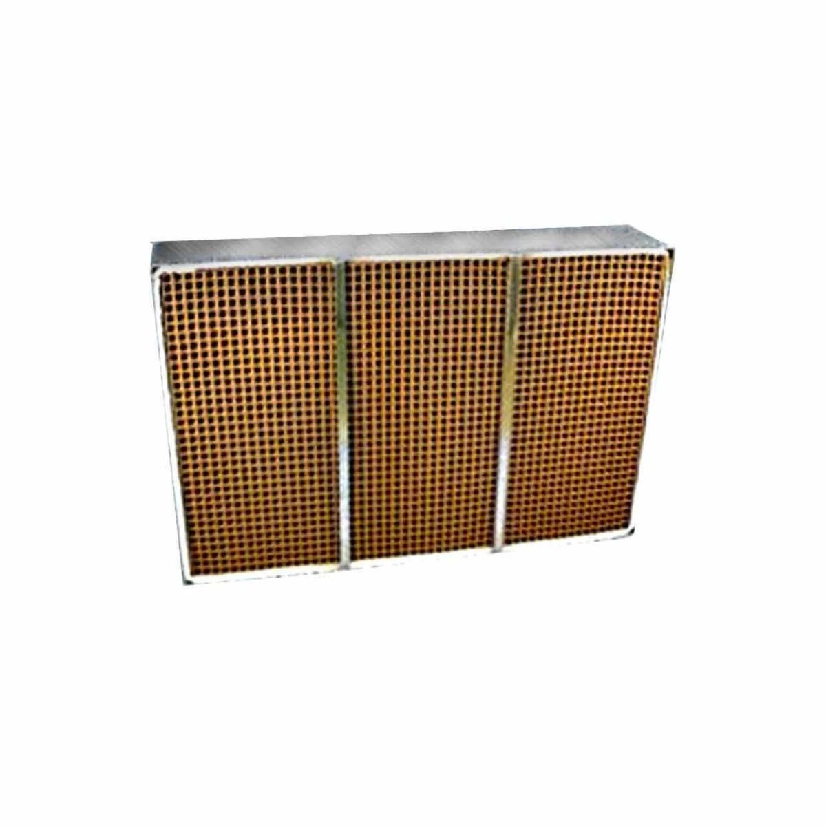 6" X 10.625" X 2" Catalytic Combustor Replacement With Metal Band 3 6" X 10.625" X 2" Catalytic Combustor Replacement With Metal Band