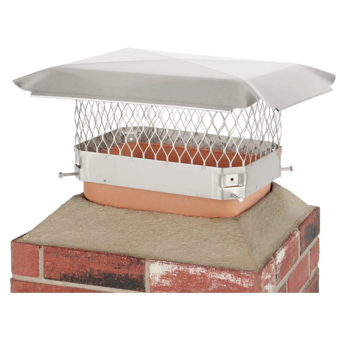 9" X 13" Hy-C Stainless Steel Chimney Cap 4 9" X 13" Hy-C Stainless Steel Chimney Cap - Image 2