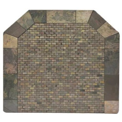 Western Flagstone 40" X 40" Double Cut Hearth Pad