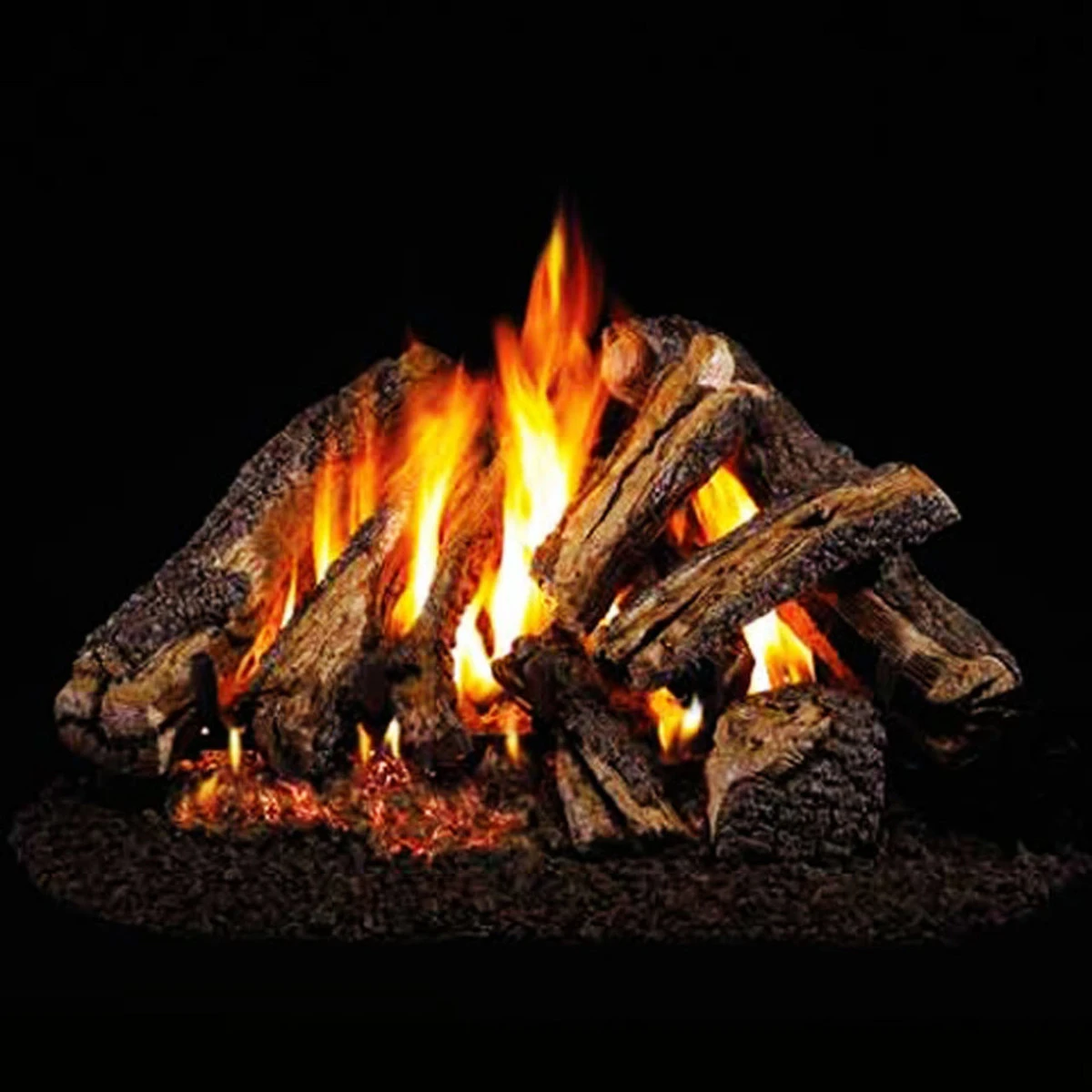 24'' Peterson Real Fyre Western Campfyre Vented Gas Log Kit 4 24'' Peterson Real Fyre Western Campfyre Vented Gas Log Kit - Image 2