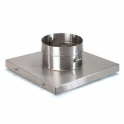 6" HomeSaver UltraPro 13" X 13" Terra Cotta Collar Plate