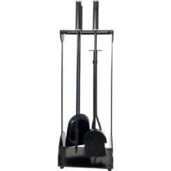 5 Piece Fireplace Tools - Black - 7715