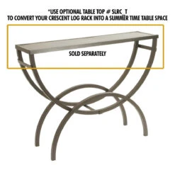 HY-C 60" Black Crescent Log Rack -Wood Stoves Sales Store k2jyjvwswec5d1yqp2gm 10776.1698352492