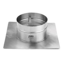 8" HomeSaver 18" X 18" Collar Plate With Band Connection