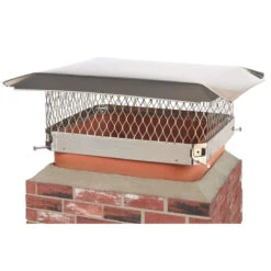 18" X 18" Stainless Steel Single Flue Chimney Cap 6 18" X 18" Stainless Steel Single Flue Chimney Cap -Wood Stoves Sales Store knvctlz0msiq7rgutpli 80666.1698731472