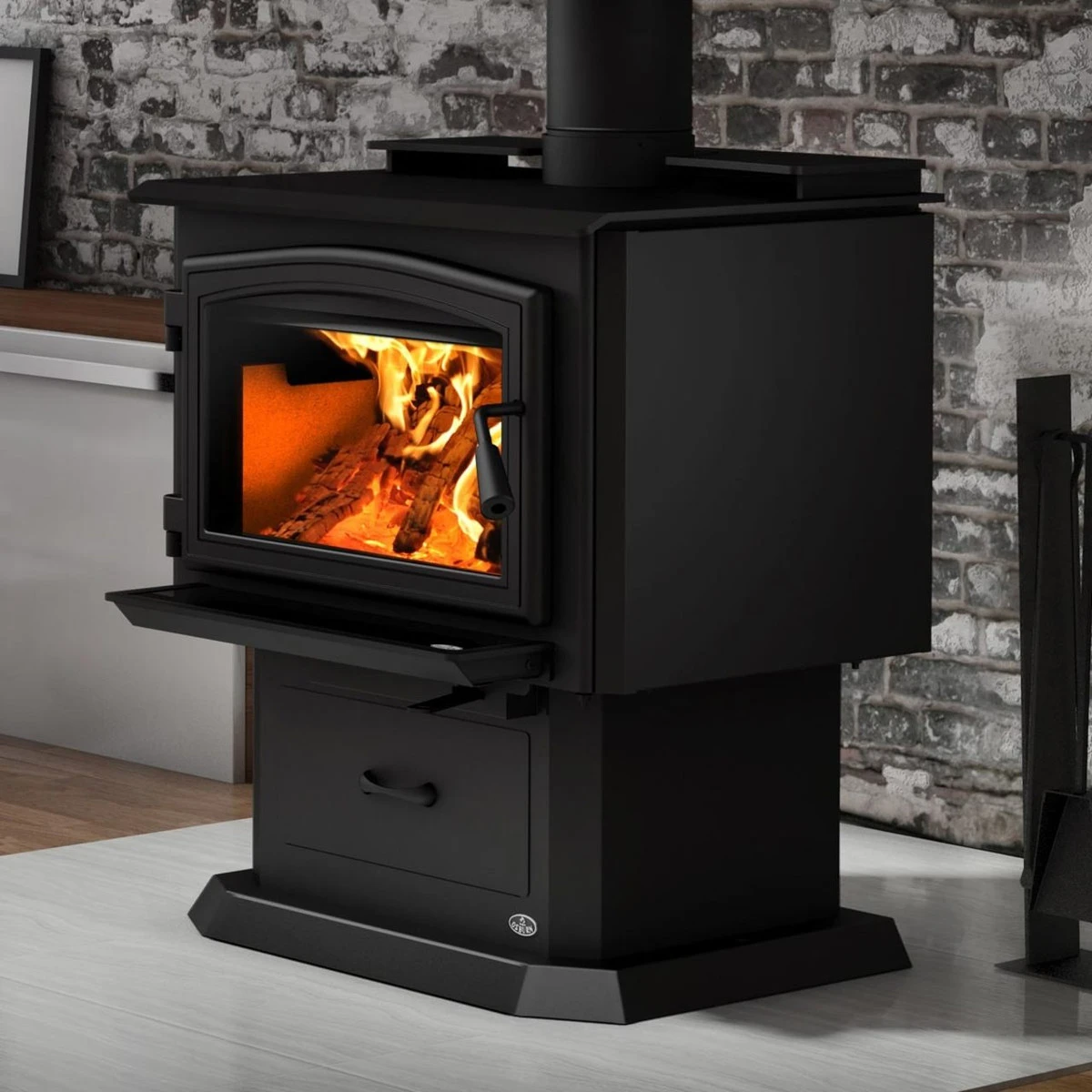 Osburn 2000 Metallic Black EPA Wood Stove With Blower - OB02015 3 Osburn 2000 Metallic Black EPA Wood Stove With Blower - OB02015