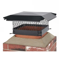 13" X 13" Hy-C Black Galvanized Chimney Cap -Wood Stoves Sales Store l6hqzivvpsjmohm8mgrh 43674.1698718289