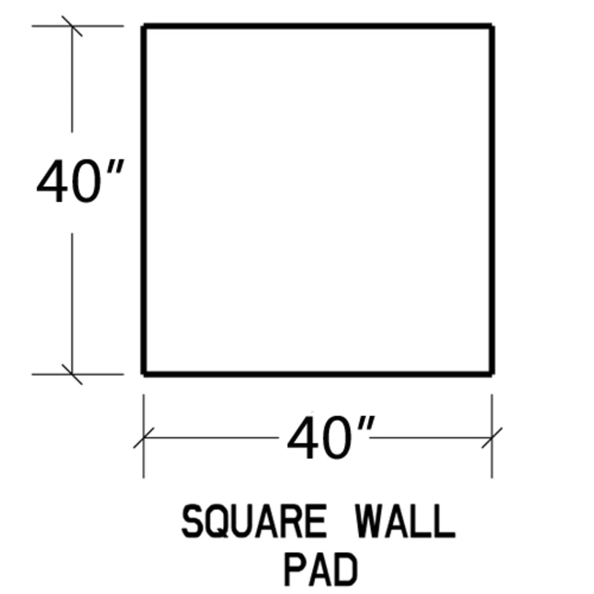 WoodEze Black Knight 40" X 40" Wall Board 5 WoodEze Black Knight 40" X 40" Wall Board - Image 3