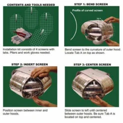 Vacu-Stack 1" Spark Screen - VSS-11 And VSS-12 -Wood Stoves Sales Store lrjafayupfo2nblxbpm6 25201.1683180488