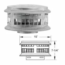 7" DuraFlexAL Cap - 7DFA-VC