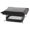 13" X 13" Black Galvanized Single Flue Chimney Cap-5/8" Mesh -Wood Stoves Sales Store n2t8e3gvto9z6xwzhlam 28370.1698370831