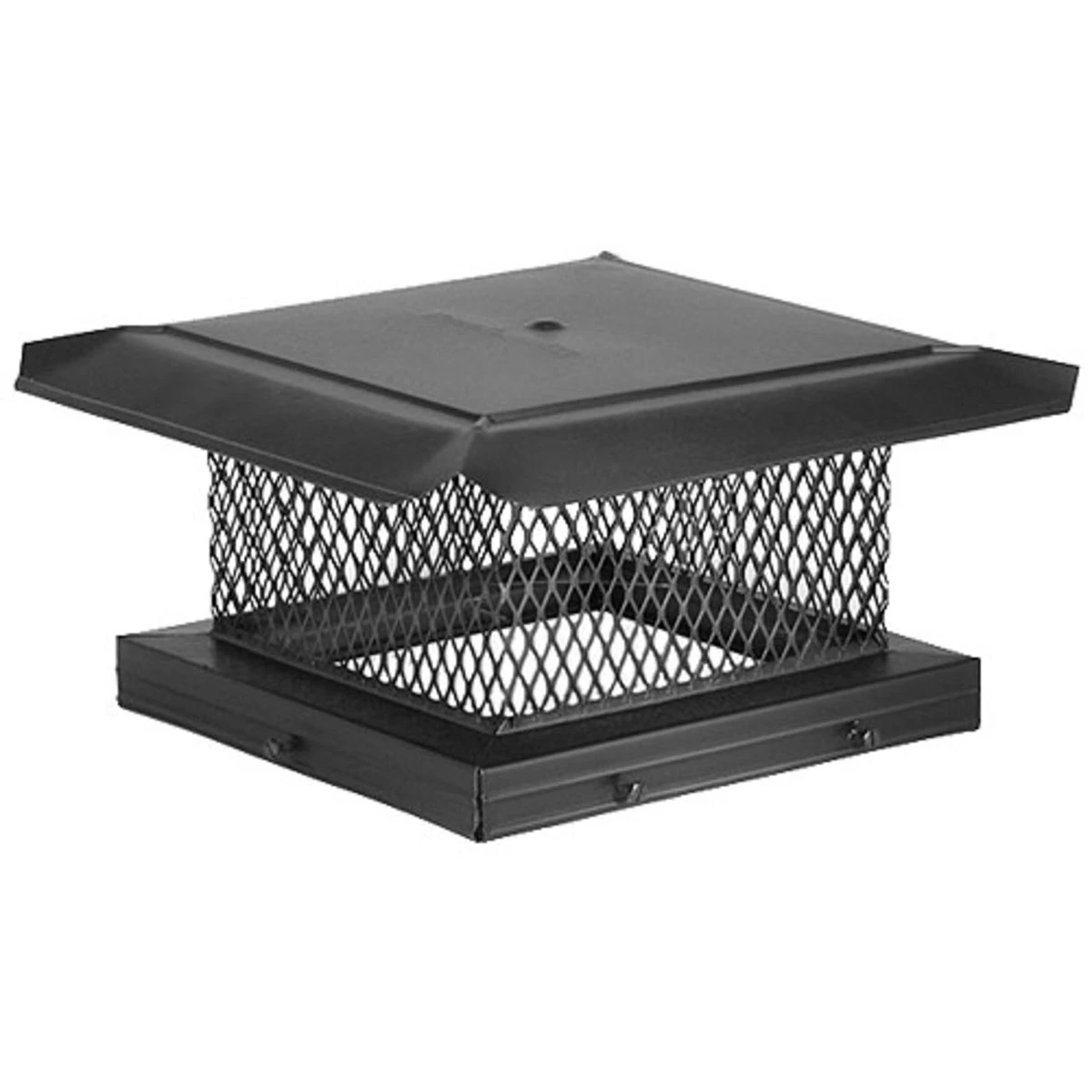 8" X 8" HomeSaver Pro Galvanized Stainless Chimney Cap - 14701 3 8" X 8" HomeSaver Pro Galvanized Stainless Chimney Cap - 14701