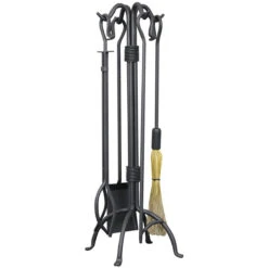 5-Piece Olde World Iron Fireset