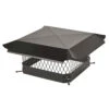 13" X 13" Hy-C Black Galvanized Chimney Cap