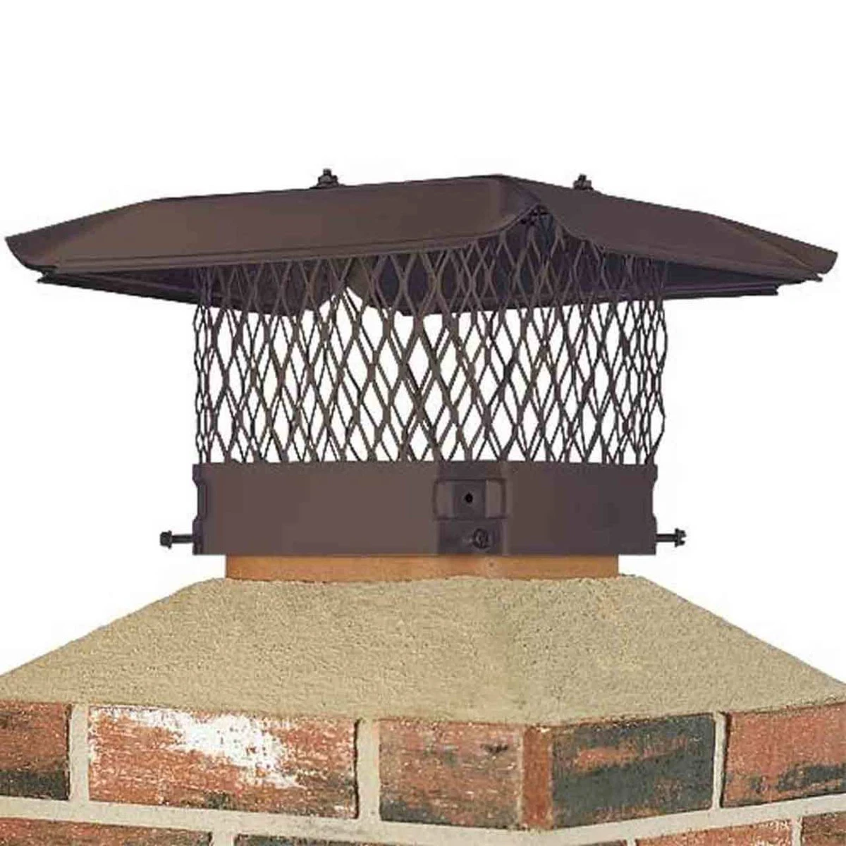 9" X 18" Black Stainless Steel Single Flue Chimney Cap 3 9" X 18" Black Stainless Steel Single Flue Chimney Cap