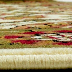 46" Half Round Ivory And Green Floral Hearth Rug -Wood Stoves Sales Store nwnbbxtd0kt0jsb60bla 76668.1698689842