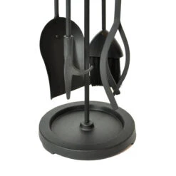 Pilgrim 5 Piece Matte Black Tool Set - Black Barrel Handles - 18032 -Wood Stoves Sales Store o1xi5hcne4lmddaasulw 23940.1698313133