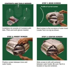 Vacu-Stack 1/2" Spark Screen - VSS-15 And VSS-16 -Wood Stoves Sales Store ojryhtegije97vwrujnr 47304.1683182329
