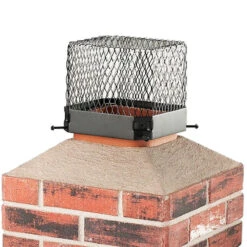 9" X 9" Black Painted Galvanized Raccoon Screen