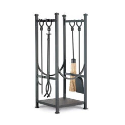 Pilgrim 32'' Contemporary Hearth Center - Black