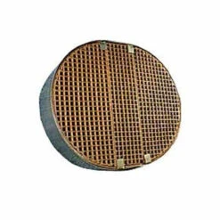 7" X 8.65" X 2" Oval Catalytic Combustor Replacement With Metal Band