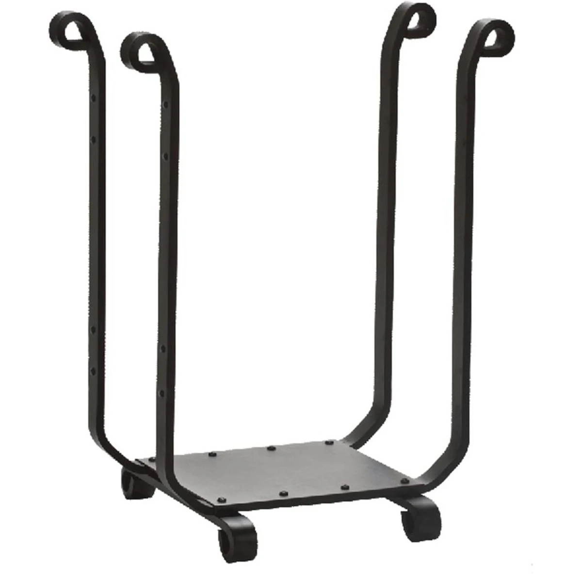 Log Rack - Black Wrought Iron - 5809 3 Log Rack - Black Wrought Iron - 5809