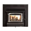 Wood Stove Insert With Pewter Door - Model 21ZC