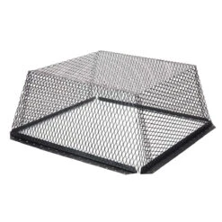 25" X 25" Black Galvanized Steel Animal Control Screen
