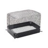 9" X 13" Black Painted Galvanized Raccoon Screen