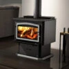 Osburn 3500 Metallic Black EPA Wood Stove With Blower - OB03500 -Wood Stoves Sales Store qerqgjhxp3vay2nqmfup 69413.1698308099