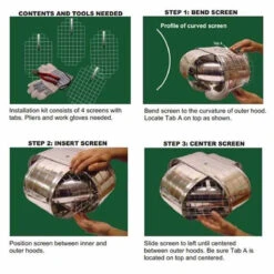Vacu-Stack 1/2" Spark Screen - VSS-17 And VSS-18 -Wood Stoves Sales Store qfiz55f5gnojpwii0qvp 34279.1683180626