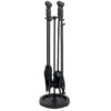 5 Piece Wrought Iron Fireplace Tools - Black - AHF110 -Wood Stoves Sales Store qlbxwxcanbeeagtt4kla 70815.1683178700