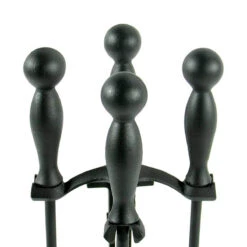 Pilgrim 5 Piece Matte Black Tool Set - Iron Ball Handles -18029 -Wood Stoves Sales Store rbpi93n6uxw8v3xho8ye 43234.1698279314