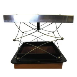 The Top Damper Steel Chimney Cap/Damper- 13" X 18"