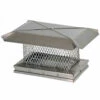 13" X 13" HomeSaver Stainless Steel Single-Flue Chimney Cap, 5/8" Mesh, 304-Alloy -Wood Stoves Sales Store s1rxhq404jr4rn00j1dz 83909.1698770746