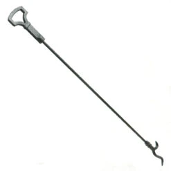 37" Poker With Key Handle - Black