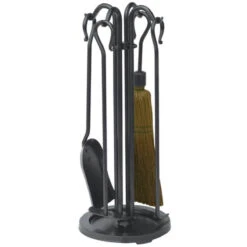 5 Piece Olde World Iron Mini Fireset